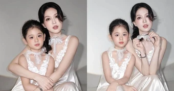Cháu gái được Ngọc Trinh nuôi từ bé càng lớn càng xinh đẹp, nhìn qua tưởng bản sao của cô lúc nhỏ