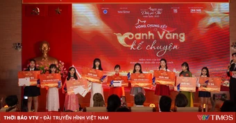 Chung kết "Oanh Vàng kể chuyện" 2025: Tỏa sáng tài năng diễn giả nhí