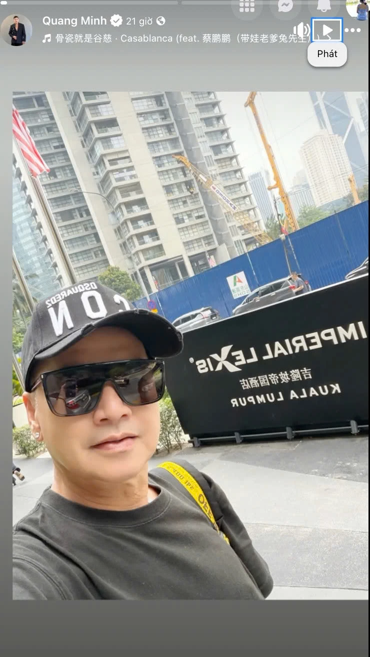 Chuyến đi của nghệ sĩ Quang Minh và vợ kém 37 tuổi Chuyến đi của nghệ sĩ Quang Minh và vợ kém 37 tuổi