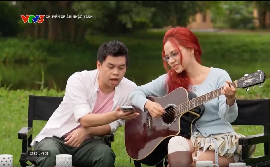 Chuyến xe âm nhạc xanh - Tập 11: Dàn nghệ sĩ hào hứng với thử thách đoán ca khúc bằng từ khóa Chuyến xe âm nhạc xanh - Tập 11: Dàn nghệ sĩ hào hứng với thử thách đoán ca khúc bằng từ khóa