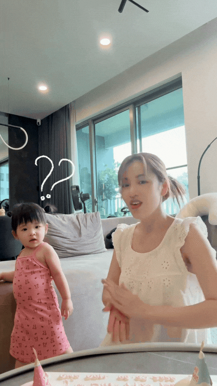 Con gái mừng sinh nhật Gin Tuấn Kiệt, dân tình xót cảnh Puka “bị ra rìa”