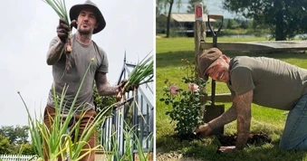 Cuộc sống thảnh thơi nuôi gà, chăm cây của tỷ phú David Beckham