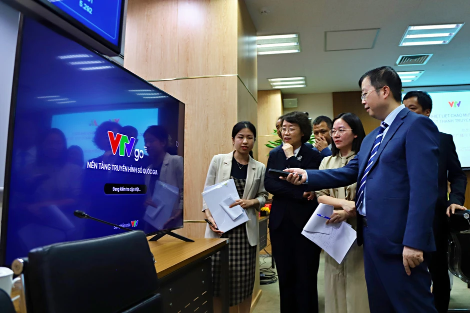 Đài Truyền hình Việt Nam tăng cường hợp tác với Tổng cục Phát thanh Truyền hình Quốc gia Trung Quốc Đài Truyền hình Việt Nam tăng cường hợp tác với Tổng cục Phát thanh Truyền hình Quốc gia Trung Quốc