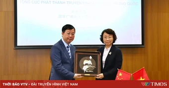 Đài Truyền hình Việt Nam tăng cường hợp tác với Tổng cục Phát thanh Truyền hình Quốc gia Trung Quốc