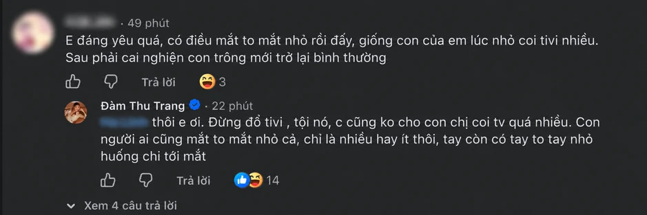 Đàm Thu Trang đáp trả Đàm Thu Trang đáp trả