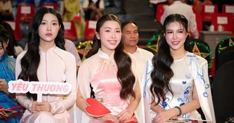 Dàn hoa hậu, á hậu sẻ chia yêu thương với trẻ em mắc bệnh tim dịp Trung thu
