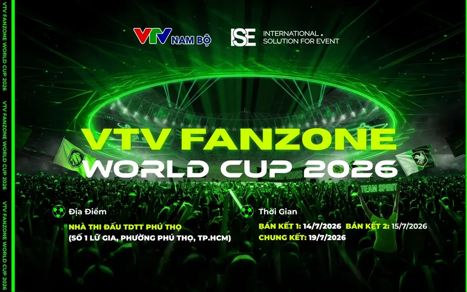 Dàn sao hội tụ tại VTV Fanzone World Cup 2026, đưa âm nhạc hòa cùng ngày hội bóng đá lớn nhất hành tinh Dàn sao hội tụ tại VTV Fanzone World Cup 2026, đưa âm nhạc hòa cùng ngày hội bóng đá lớn nhất hành tinh