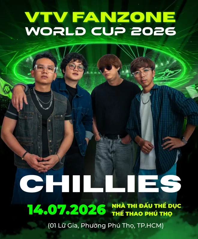 Dàn sao hội tụ tại VTV Fanzone World Cup 2026, đưa âm nhạc hòa cùng ngày hội bóng đá lớn nhất hành tinh Dàn sao hội tụ tại VTV Fanzone World Cup 2026, đưa âm nhạc hòa cùng ngày hội bóng đá lớn nhất hành tinh