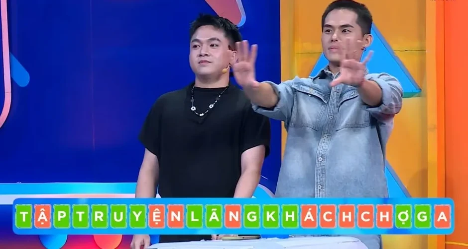 Dàn thí sinh đấu khẩu khiến MC Úm ba la ra chữ gì "cạn lời" Dàn thí sinh đấu khẩu khiến MC Úm ba la ra chữ gì "cạn lời"