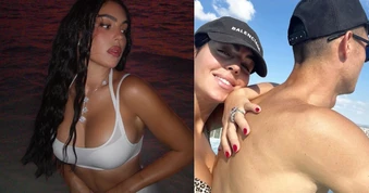Diện áo 2 triệu đồng, bạn gái Ronaldo vẫn toát lên khí chất "phu nhân tỷ phú", body "nóng bỏng mắt"