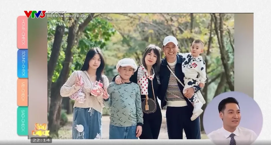 Diễn viên Mạnh Trường: "Nếu không có hậu phương vững chắc, tôi không thể yên tâm làm nghề"