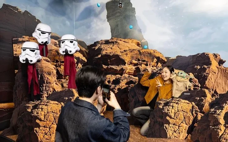Disney đưa chiến dịch quảng bá "Star Wars" lên độ cao 500 mét