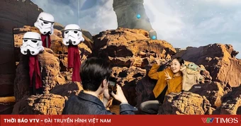 Disney đưa chiến dịch quảng bá "Star Wars" lên độ cao 500 mét