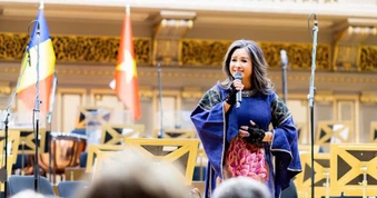 Diva Thanh Lam và dàn nghệ sĩ thăng hoa tại Hòa nhạc Hữu nghị Việt Nam - Romania ở Bucharest