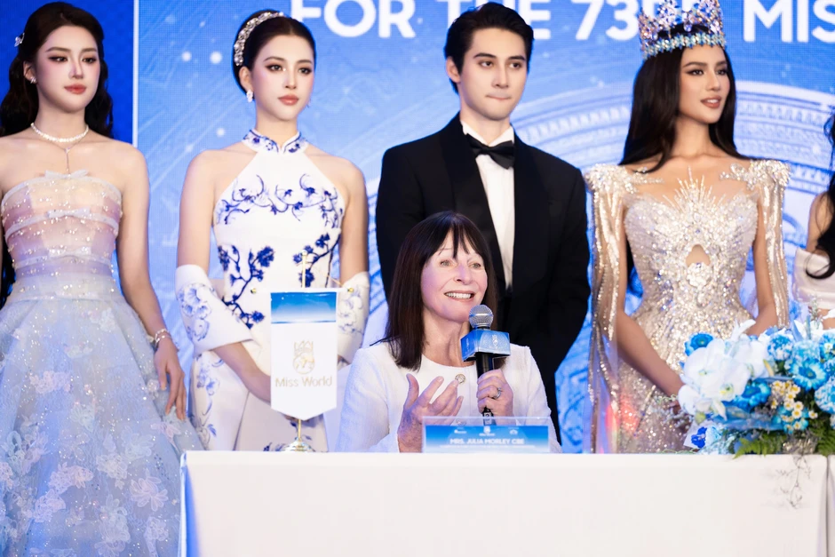 Đỗ Mỹ Linh làm đại sứ Miss World 2026 giữa tin đồn mang thai lần hai Đỗ Mỹ Linh làm đại sứ Miss World 2026 giữa tin đồn mang thai lần hai