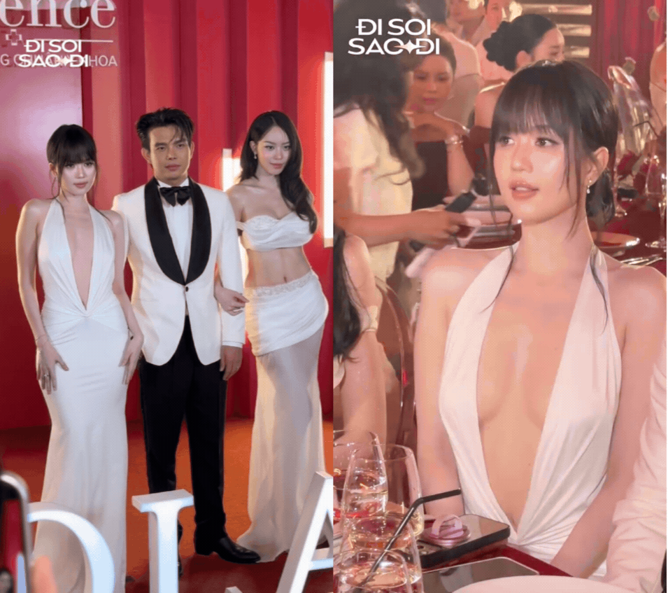 Đọ sắc tầm cỡ vũ trụ: Ngọc Trinh hở bạo được khen "ăn đứt" Hoa hậu Thanh Thuỷ dù chênh 13 tuổi Đọ sắc tầm cỡ vũ trụ: Ngọc Trinh hở bạo được khen "ăn đứt" Hoa hậu Thanh Thuỷ dù chênh 13 tuổi