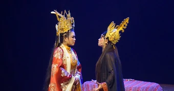 Đoàn nghệ thuật cải lương Vàm Cỏ ra Bắc, đêm nào cũng kín rạp, kín sân