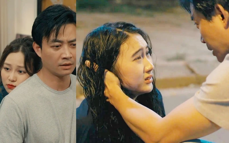 Dưới ô cửa sáng đèn - Tập 5: Vợ khóc thầm vì công việc, chồng cười vì 'say nắng' gái trẻ Dưới ô cửa sáng đèn - Tập 5: Vợ khóc thầm vì công việc, chồng cười vì 'say nắng' gái trẻ