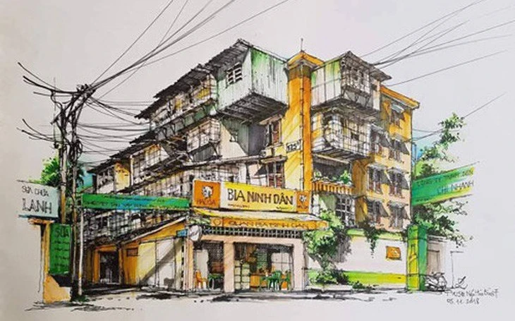 Dưới ô cửa sáng đèn và lời tạm biệt những khu tập thể cũ của Hà Nội Dưới ô cửa sáng đèn và lời tạm biệt những khu tập thể cũ của Hà Nội