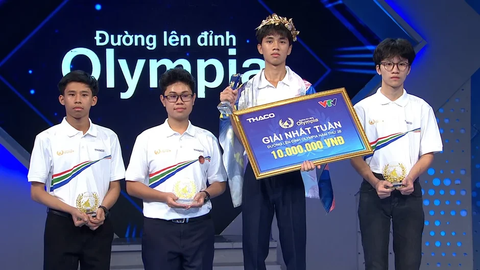 Đường lên đỉnh Olympia: Bản lĩnh ở chặng Về đích giúp nam sinh Hà Nội bứt tốc giành vòng nguyệt quế