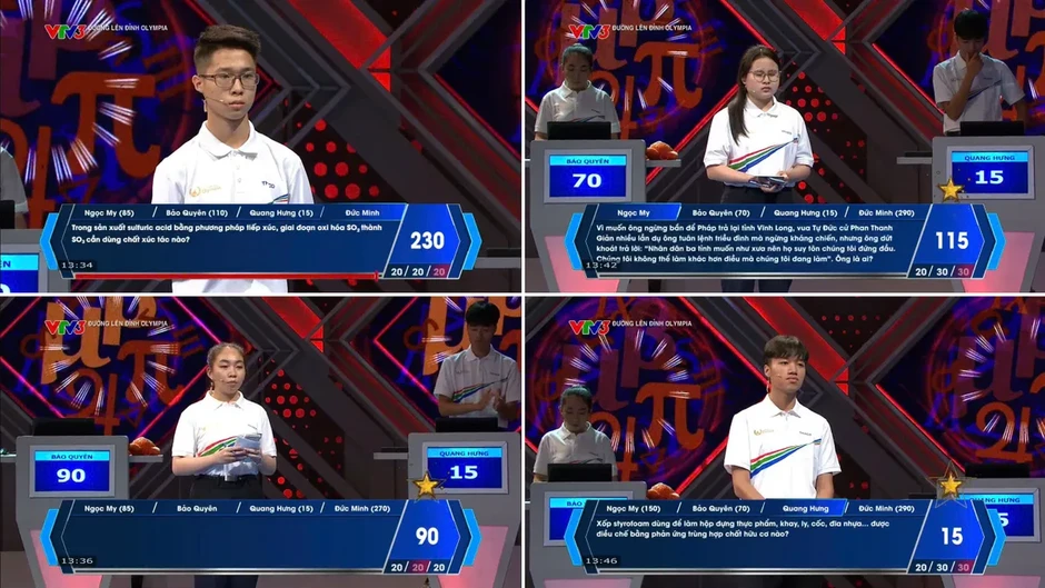 Đường lên đỉnh Olympia: Lộ diện 2 thí sinh giành vé cuối cùng cuộc thi Quý III Đường lên đỉnh Olympia: Lộ diện 2 thí sinh giành vé cuối cùng cuộc thi Quý III