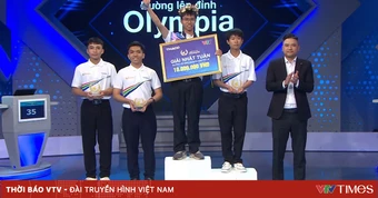 Đường lên đỉnh Olympia: Nam sinh Hà Nội bứt phá cán mốc 300 điểm