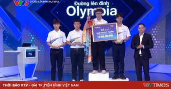 Đường lên đỉnh Olympia: Nam sinh Hà Nội xuất sắc giành vòng nguyệt quế