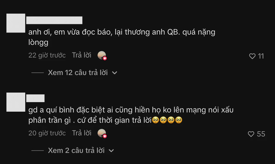Em trai Quý Bình: "Ai làm sai với anh và gia đình mình họ đang phải trả giá rồi" Em trai Quý Bình: "Ai làm sai với anh và gia đình mình họ đang phải trả giá rồi"