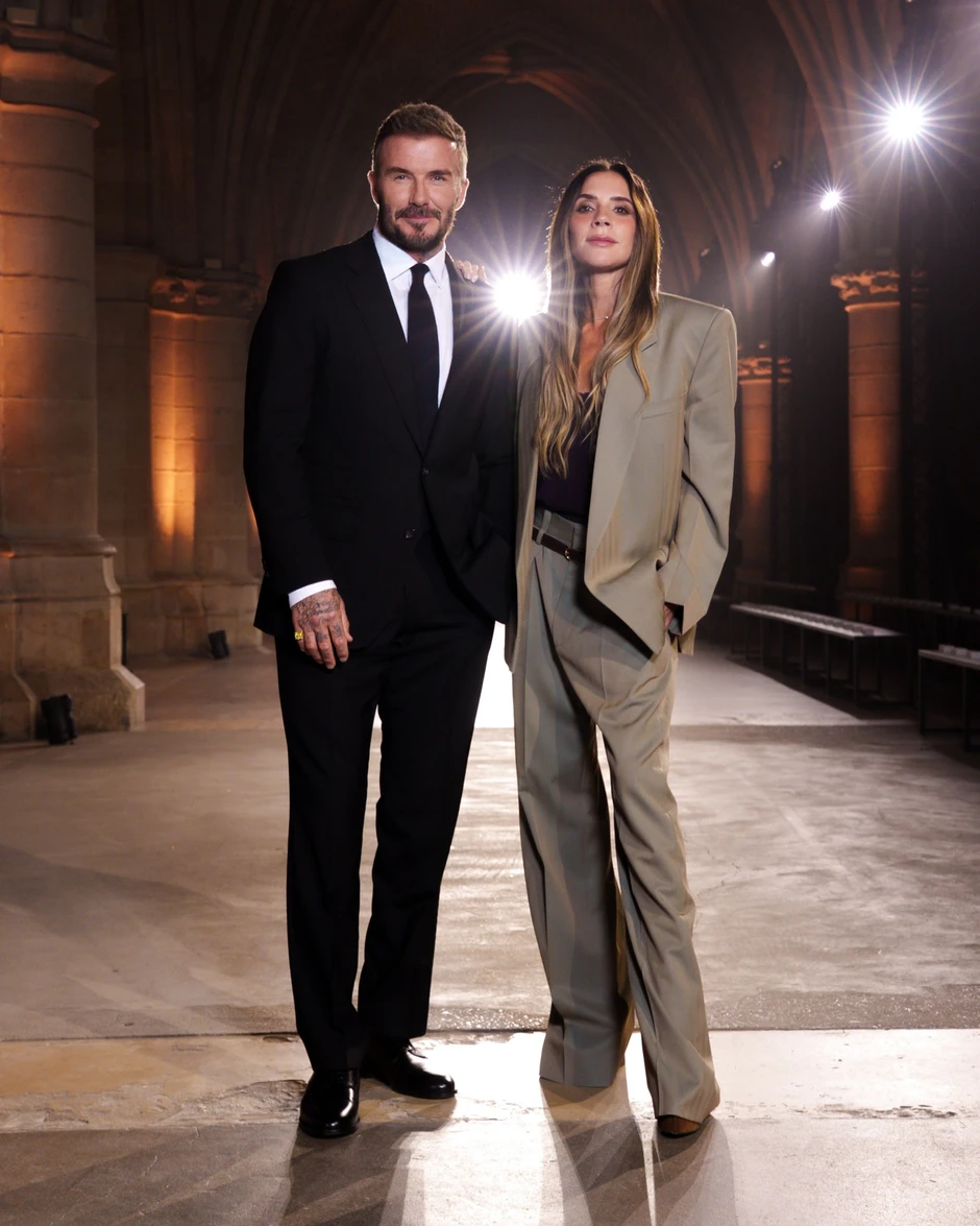 Gia đình Beckham gây chú ý Gia đình Beckham gây chú ý