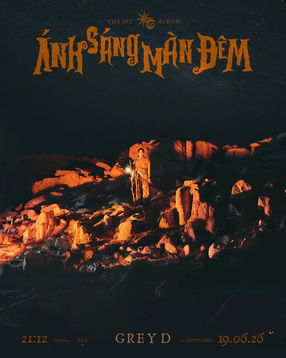 Grey D khép lại album đầu tay bằng 6 ca khúc tự sáng tác Grey D khép lại album đầu tay bằng 6 ca khúc tự sáng tác