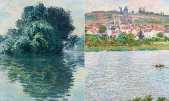 Hai tranh chưa từng xuất hiện 100 năm qua của Claude Monet