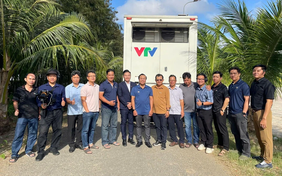 Hậu trường điểm cầu cực Nam Tổ quốc của chương trình bầu cử "Ngày hội non sông" Hậu trường điểm cầu cực Nam Tổ quốc của chương trình bầu cử "Ngày hội non sông"