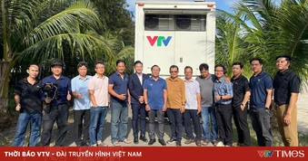Hậu trường điểm cầu cực Nam Tổ quốc của chương trình bầu cử "Ngày hội non sông"