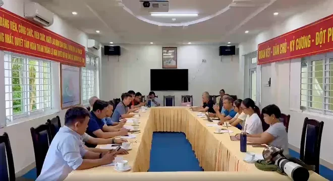 Hậu trường Vietnam Wild Live by VTV trước giờ lên sóng trực tiếp Hậu trường Vietnam Wild Live by VTV trước giờ lên sóng trực tiếp