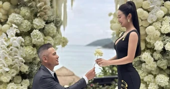 Hoa hậu đẹp nhất nhì Việt Nam chia tay ca sĩ nổi tiếng, tái hôn với đại gia giàu có