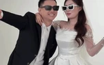 Hoài Lâm hôn Ngọc Trinh khi đi chụp ảnh cưới