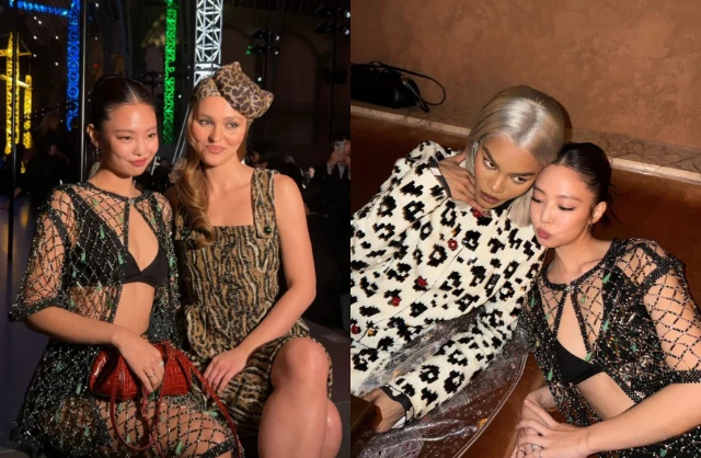 Jennie ở show Chanel: Hở bạo đến từng milimet, tự tung ảnh ôm ấp trai lạ khiến cõi mạng dậy sóng Jennie ở show Chanel: Hở bạo đến từng milimet, tự tung ảnh ôm ấp trai lạ khiến cõi mạng dậy sóng
