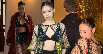 Jennie ở show Chanel: Hở bạo đến từng milimet, tự tung ảnh ôm ấp trai lạ khiến cõi mạng dậy sóng