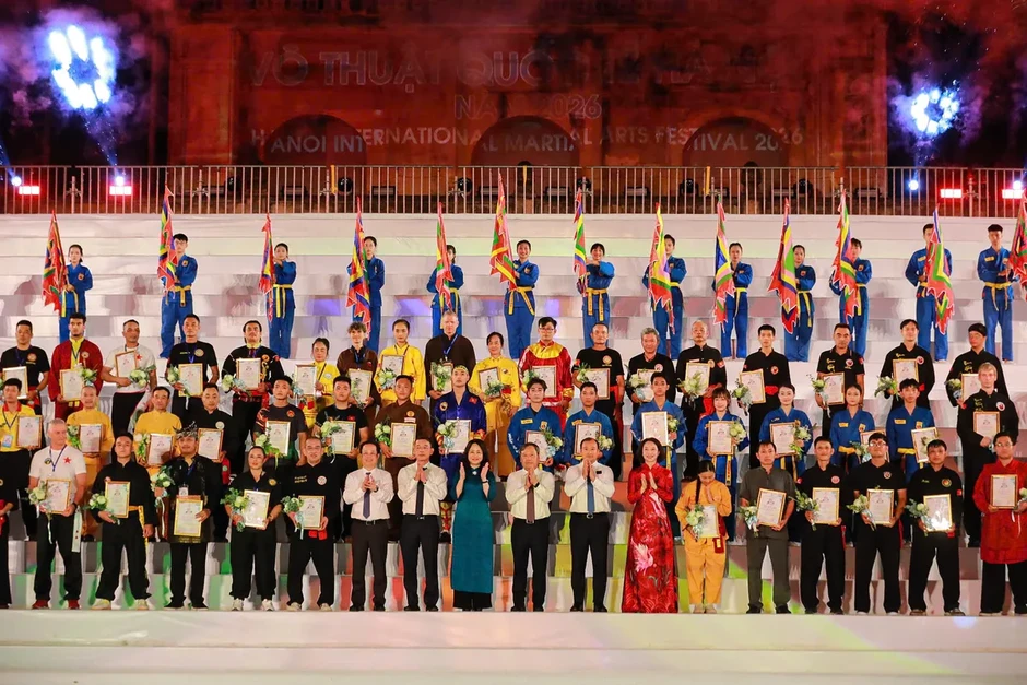 Khai mạc Festival Võ thuật Quốc tế Hà Nội 2026 Khai mạc Festival Võ thuật Quốc tế Hà Nội 2026