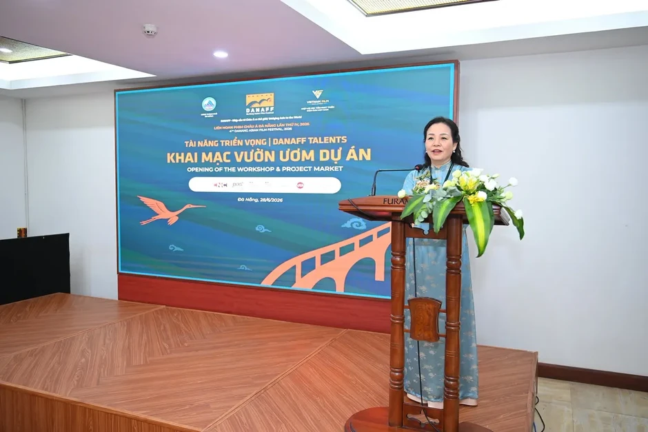 Khai mạc Vườn ươm dự án DANAFF Talents 2026: Kết nối tài năng điện ảnh Việt Nam và châu Á Khai mạc Vườn ươm dự án DANAFF Talents 2026: Kết nối tài năng điện ảnh Việt Nam và châu Á