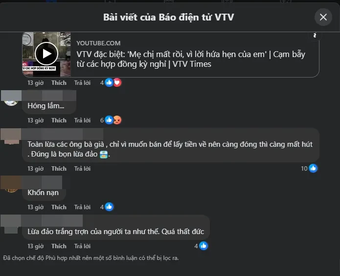 Khán giả bức xúc trước sự thật các hợp đồng kỳ nghỉ được phơi bày trong 'VTV Đặc biệt Bẫy 2' Khán giả bức xúc trước sự thật các hợp đồng kỳ nghỉ được phơi bày trong 'VTV Đặc biệt Bẫy 2'