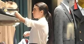 Khoảnh khắc vợ Ronaldo làm nhân viên bán hàng gây chú ý trở lại