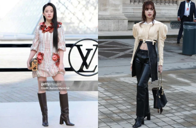 Không thể tin Lưu Diệc Phi cũng có ngày này: Ăn mặc sến súa như bà thím ở Paris Fashion Week Không thể tin Lưu Diệc Phi cũng có ngày này: Ăn mặc sến súa như bà thím ở Paris Fashion Week