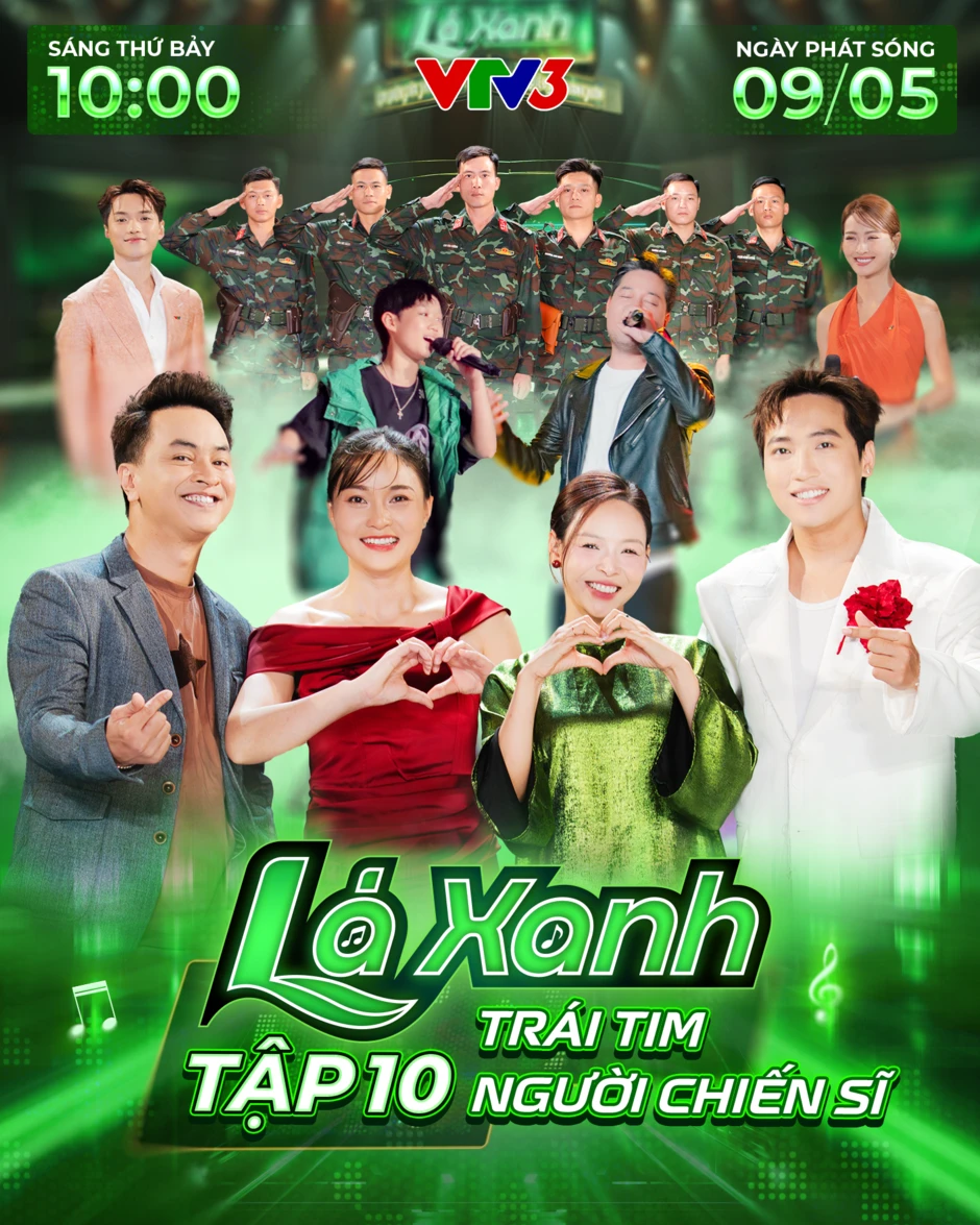 Lá xanh - Tập 10: Các chiến sĩ Quân đoàn 12 gây sốt với tài năng và sự hài hước