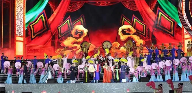 Lễ đón nhận Bằng của UNESCO và khai mạc Festival 'Về miền di sản Bắc Ninh - 2026' Lễ đón nhận Bằng của UNESCO và khai mạc Festival 'Về miền di sản Bắc Ninh - 2026'