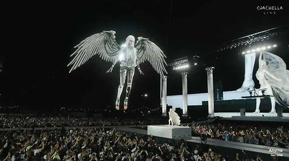 Lisa gây ấn tượng mạnh tại Coachella với tạo hình "giống trí tuệ nhân tạo" Lisa gây ấn tượng mạnh tại Coachella với tạo hình "giống trí tuệ nhân tạo"