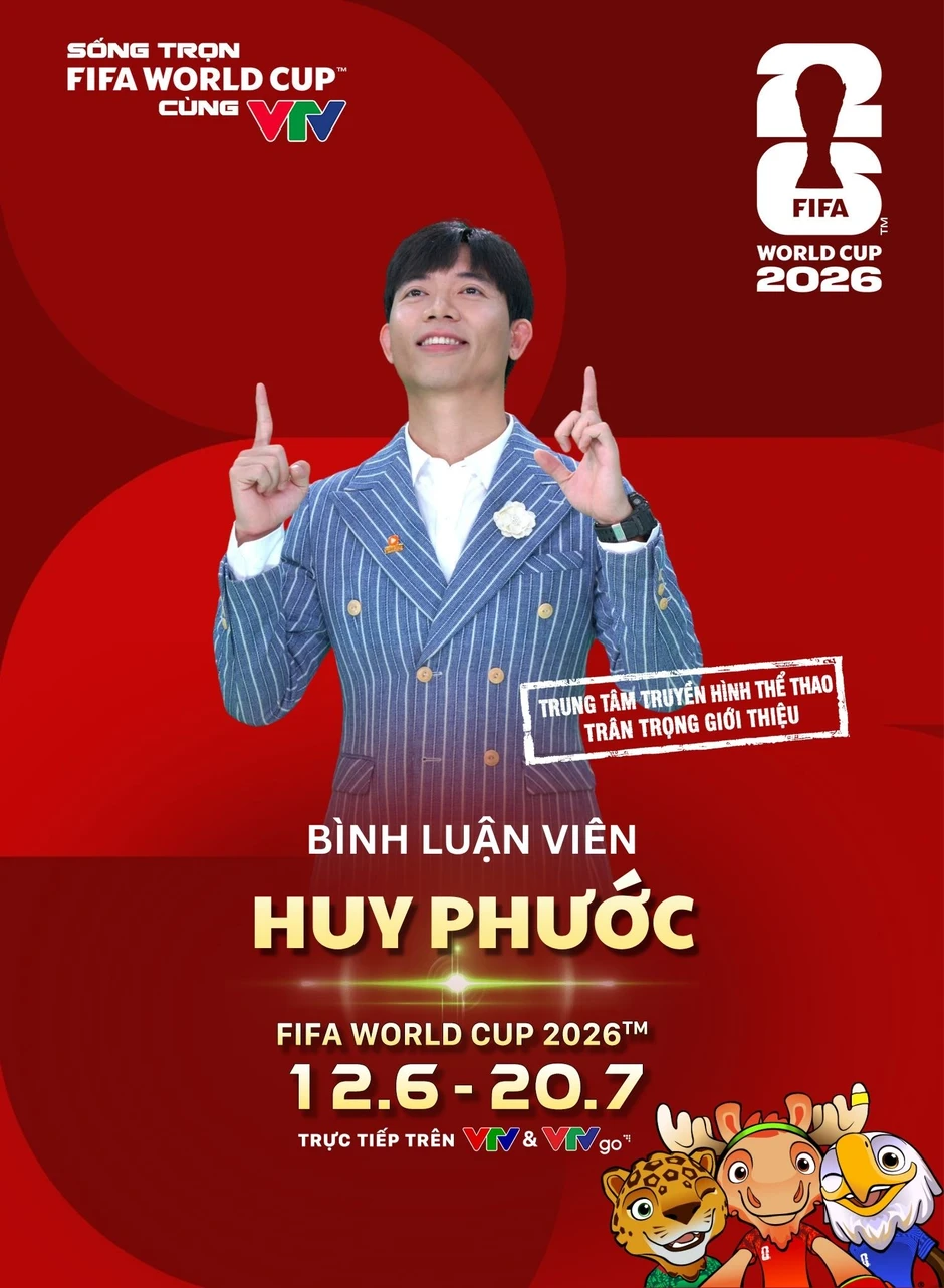 Lộ diện 9 Bình luận viên 'cực cháy' tiếp theo của FIFA World Cup 2026™ trên VTV Lộ diện 9 Bình luận viên 'cực cháy' tiếp theo của FIFA World Cup 2026™ trên VTV