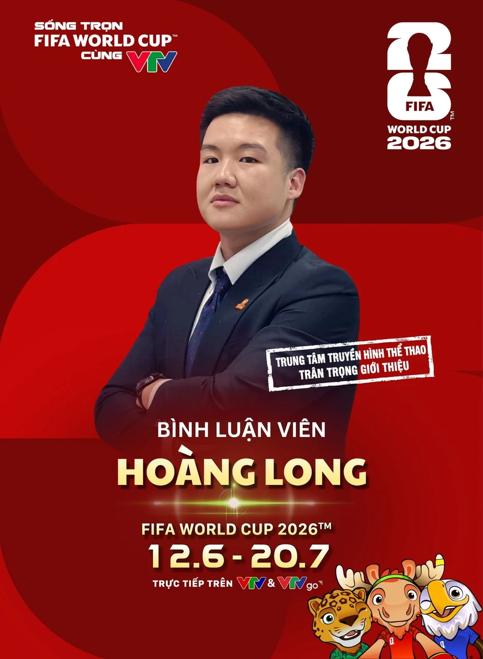 Lộ diện 9 Bình luận viên 'cực cháy' tiếp theo của FIFA World Cup 2026™ trên VTV Lộ diện 9 Bình luận viên 'cực cháy' tiếp theo của FIFA World Cup 2026™ trên VTV