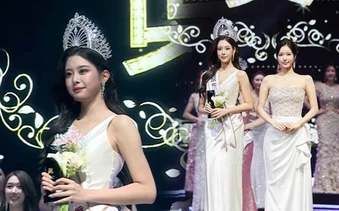 Mỹ nhân 2k3 cao 173cm vừa đăng quang Hoa hậu, soi đến gia thế mà ngỡ ngàng!