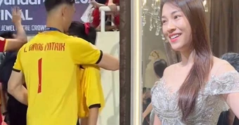 MC Hoàng Oanh đi thử váy cưới trước ngày công khai với Lê Giang Patrik ở Mỹ Đình?